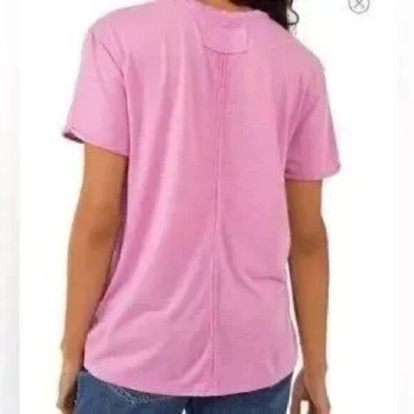 Free People We The Free Vella Tee Relaxed Fit Short Sleeve Top Size M - Picture 4 of 12